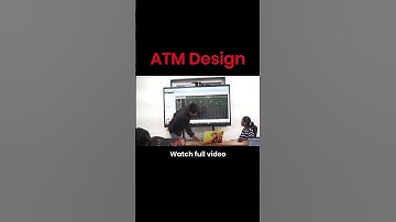 Atm machine design | using FSM