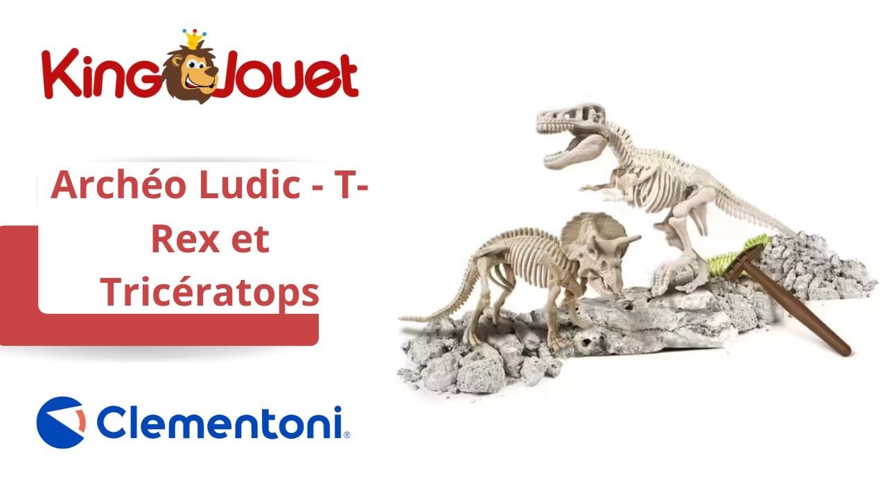 Archéo-ludic: T-Rex phosphorescent – Boutique LeoLudo
