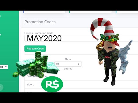 All New Promocodes For Free Robux In Rbxninja Ezbux Ezrobux May2020 Youtube - robux4u