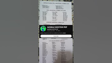 universal combo folder list 2025