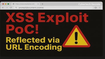 Reflected XSS Vulnerability By URL Encoding Bypass PoC