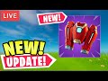 🔴 HUGE NEW FORTNITE UPDATE!! *NEW* JETPACK ITEM! Fortnite Battle Royale Patch LIVE!!