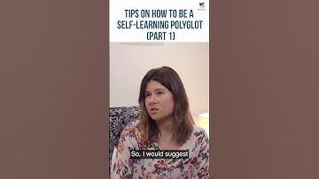 Want to know the secret on being a self-learning polyglot? Claire is here to share😁 #polyglot #tips