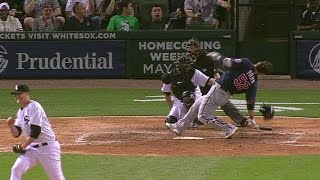 MIN@CWS: Park gets hit by a pitch, stays in game