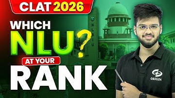 Which NLU at Your Rank | CLAT 2026 Results | Abhyuday Pandey