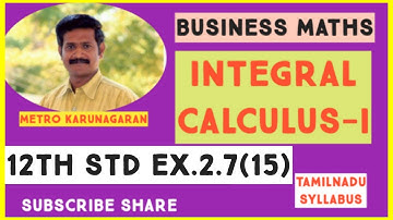 12th Std BM Ex.2.7(15) Integrate with respect to x; √(2x^2+4x+1)