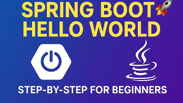 Spring Boot Hello World REST API | Beginner Tutorial (2025) 🚀| PranWithCode