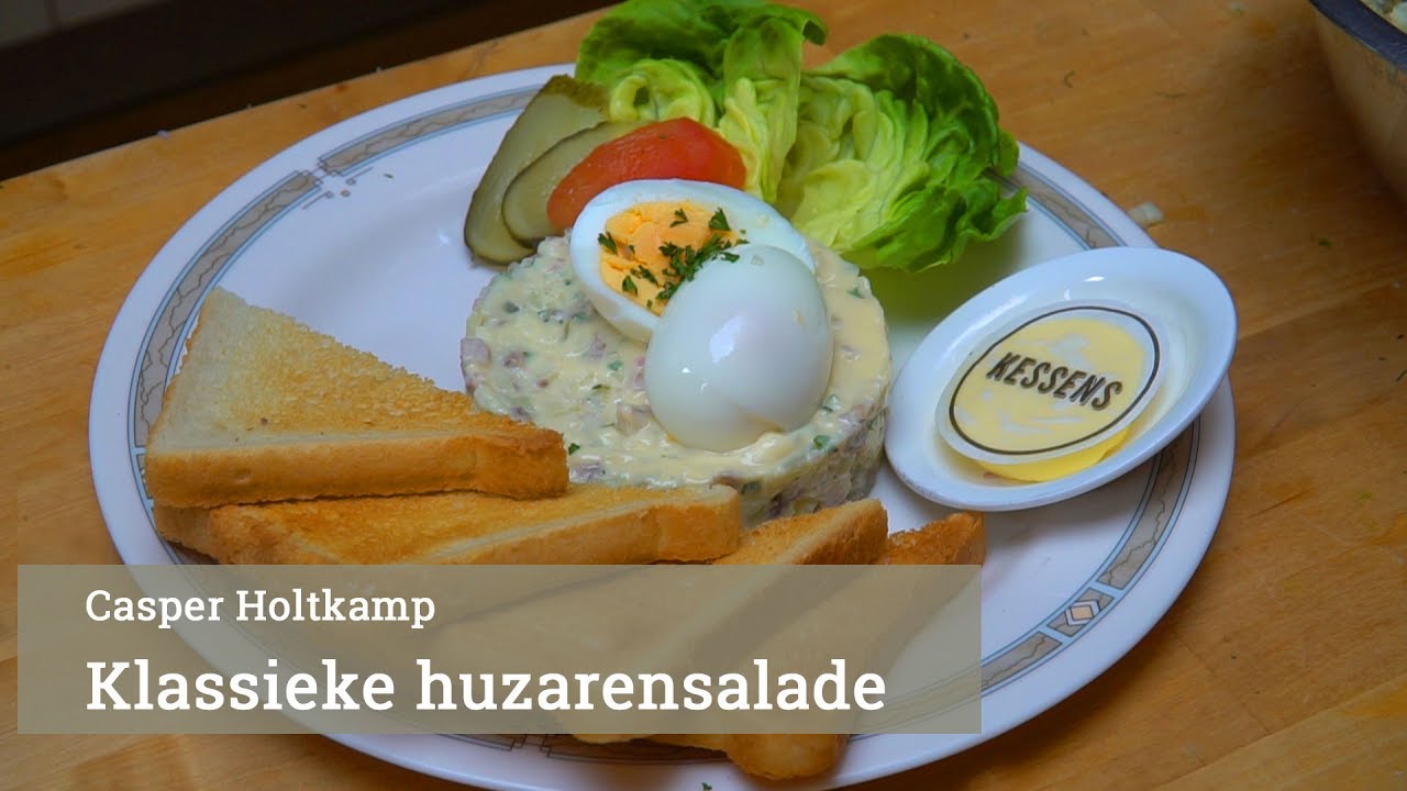 Klassieke huzarensalade van Casper Holtkamp