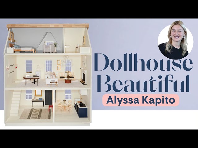 Elsie's Dollhouse Reveal - A Beautiful Mess