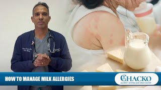How to Manage Milk Allergies [Chacko Allergy]