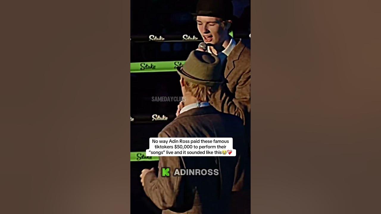 No WAY Adin Ross Paid TikTokers $50K to Perform Their Songs LIVE?! π³π₯ #AdinRoss #TikTok #Viral No WAY Adin Ross Paid TikTokers $50K to Perform Their Songs LIVE?! π³π₯ #AdinRoss #TikTok #Viral