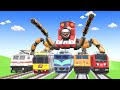   fumikiri railroad crossing animation train