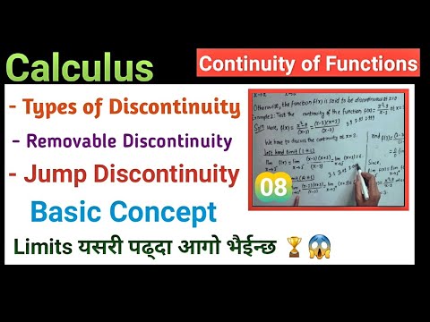 08: Continuity and Discontinuity || Continuity of function class 11🔴 ...