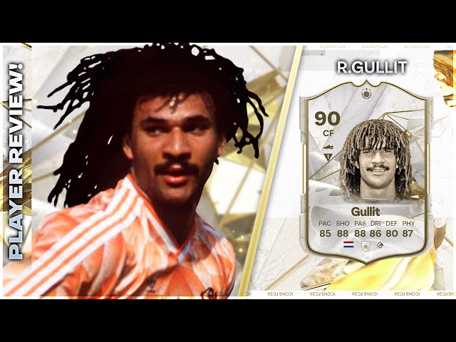 COMPLETE PLAYER!!!! ICON 90 RATED RUUD GULLIT PLAYER REVIEW