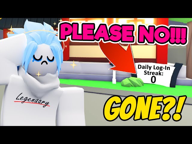 Roblox Adopt Me: Will I lose my login streak after the server outage?