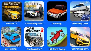 Car Parking Multiplayer, Dr. Driving, Car Simulator 2, Hill Climb Racing, Car Parking Driving School screenshot 5