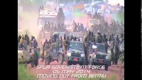 Archive footage: SPLA retreat from Bentiu, 5 May 2014