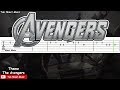 The Avengers - Main Theme Guitar Tutorial