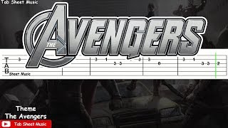 The Avengers - Main Theme Guitar Tutorial