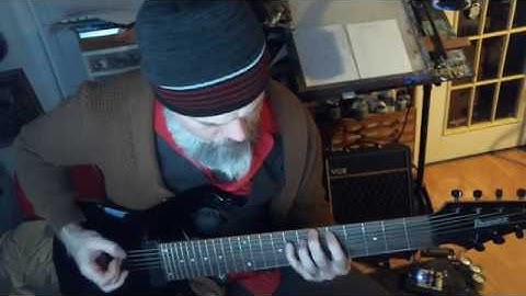 Ibanez RG8 Stock Pickup demo