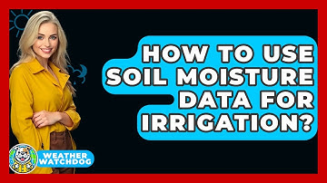 How To Use Soil Moisture Data For Irrigation? - Weather Watchdog