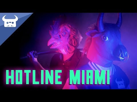 HOTLINE MIAMI RAP | Dan Bull + Sparkles* + Tryhardninja