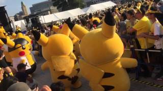 踊るピカチュウ大量発生チュウ  参加型ファイナルイベント1日目