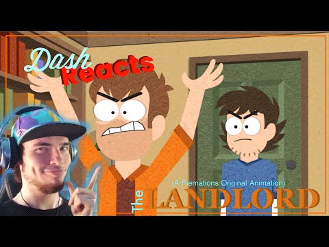 "The Landlord" (A Piemations Original Animation) | Dash Reacts