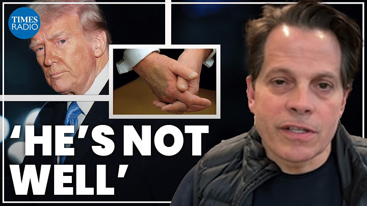 Anthony Scaramucci: Trump is unwell