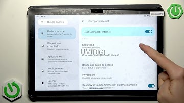 UMIDIGI G5 Tab – Cómo activar y configurar el punto de acceso portátil