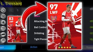 How To Train 96 Rated L. Trossard In eFootball 2024 Mobile❤️‍🩹❤️‍🩹