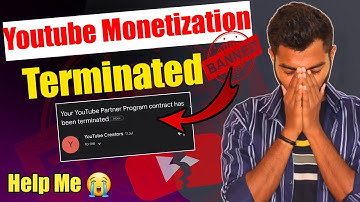 your youtube partner program contract has been terminated | how to apply Youtube Monetization
