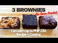 No Oven Brownies Business Recipe, (3 WAYS)!