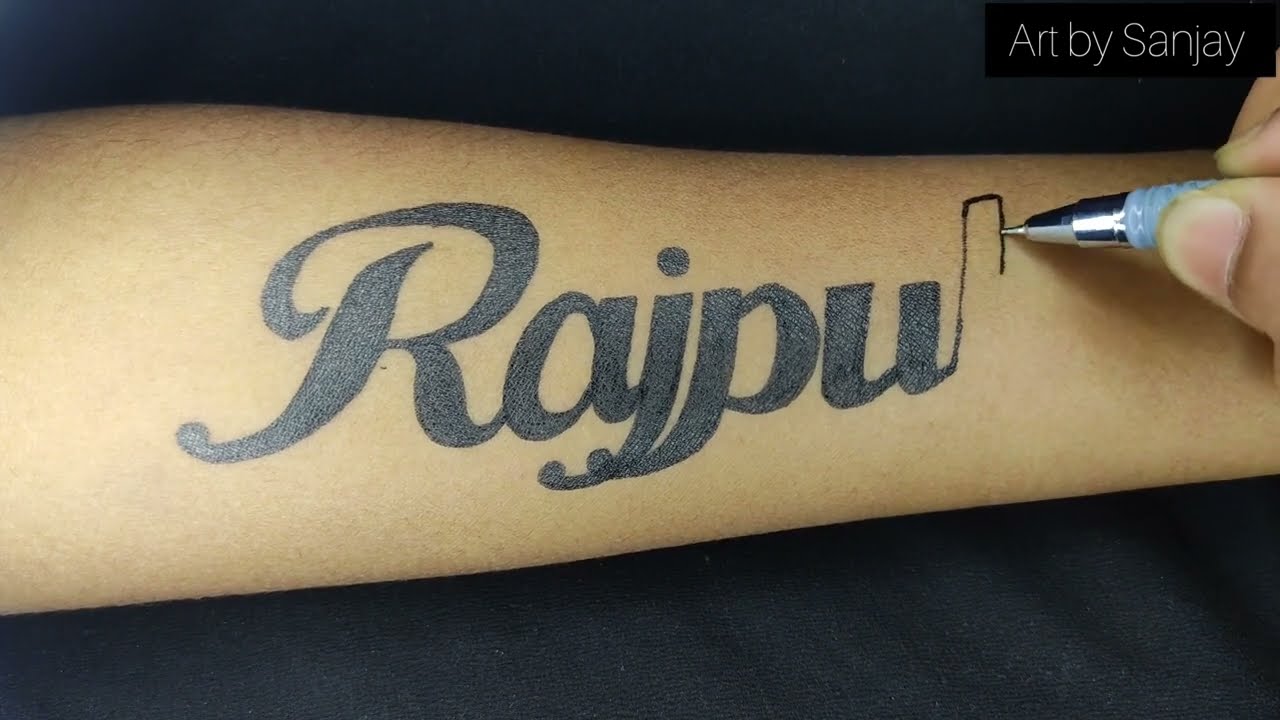 Rajput Kshatriya Tattoo For Waterproof Name Temporary Body Tattoo