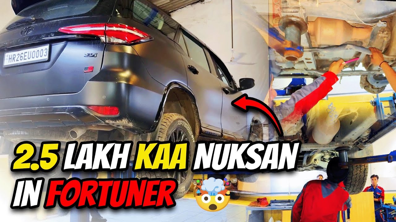 Ladakh Trip Pe Itna Major Damage In Fortuner 🤯 | ExploreTheUnseen2.0