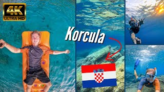 Korcula Croatia 2023 | THE MOST BEAUTIFUL ISLAND!!! | 4K Cinematic Video