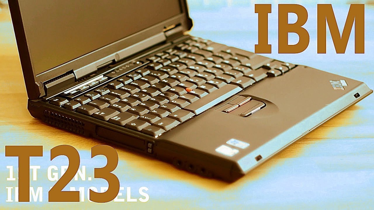 全国送料無料の通販 Review - T23 ThinkPad IBM eines YouTube - (Deutsch) Klassikers Windowsノート本体