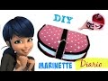 TUTORIAL DIARIO DE MARINETTE  🐞😍 DIY MARINETTE DIARY (ENGLISH SUBTITLES) | FLOPIRA