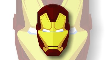 Best vector editing Tutorial | IRONMAN face vector in Android
