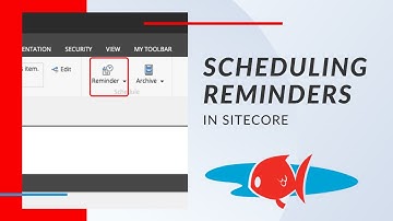 Scheduling A Reminder In Sitecore