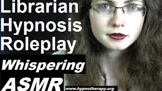 #ASMR Roleplay Female Librarian Hypnotize you to be quiet. #Whispering #hypnosis #insomnia #NLP