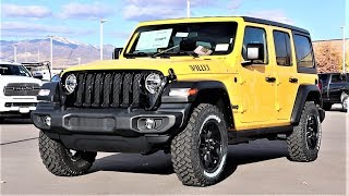 2020 Jeep Wrangler Willys Wheeler: Is This A Budget Rubicon??? - YouTube