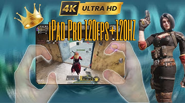 IPADPRO 120HZ + 120FPS 🔥/ GAMEPLAY ALCATRAZ DUO VS SQUAD🔥 /CODM🔥 /5 Fingers claw🔥/ULTRA (120FPS)
