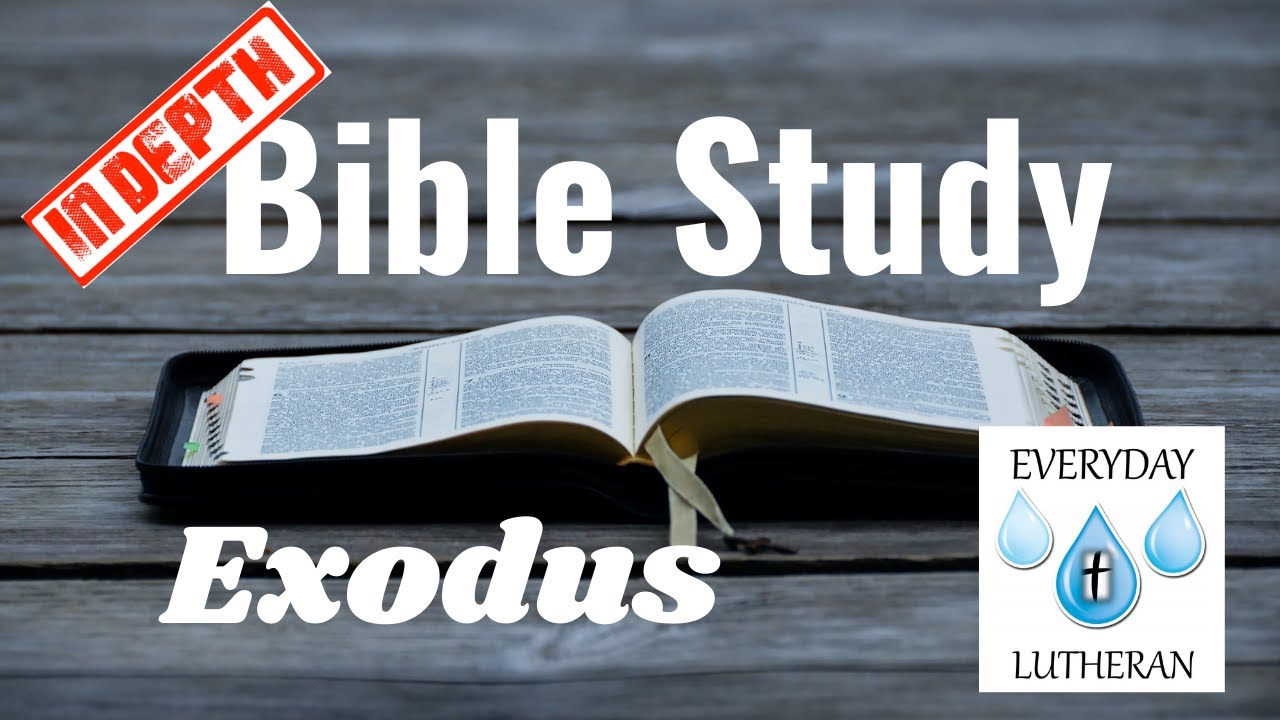 Bible Study Exodus 1 13 In Depth Study - YouTube