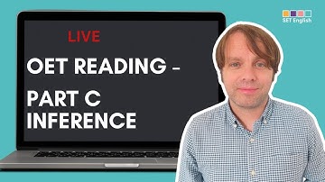 OET Reading - Part C Inference