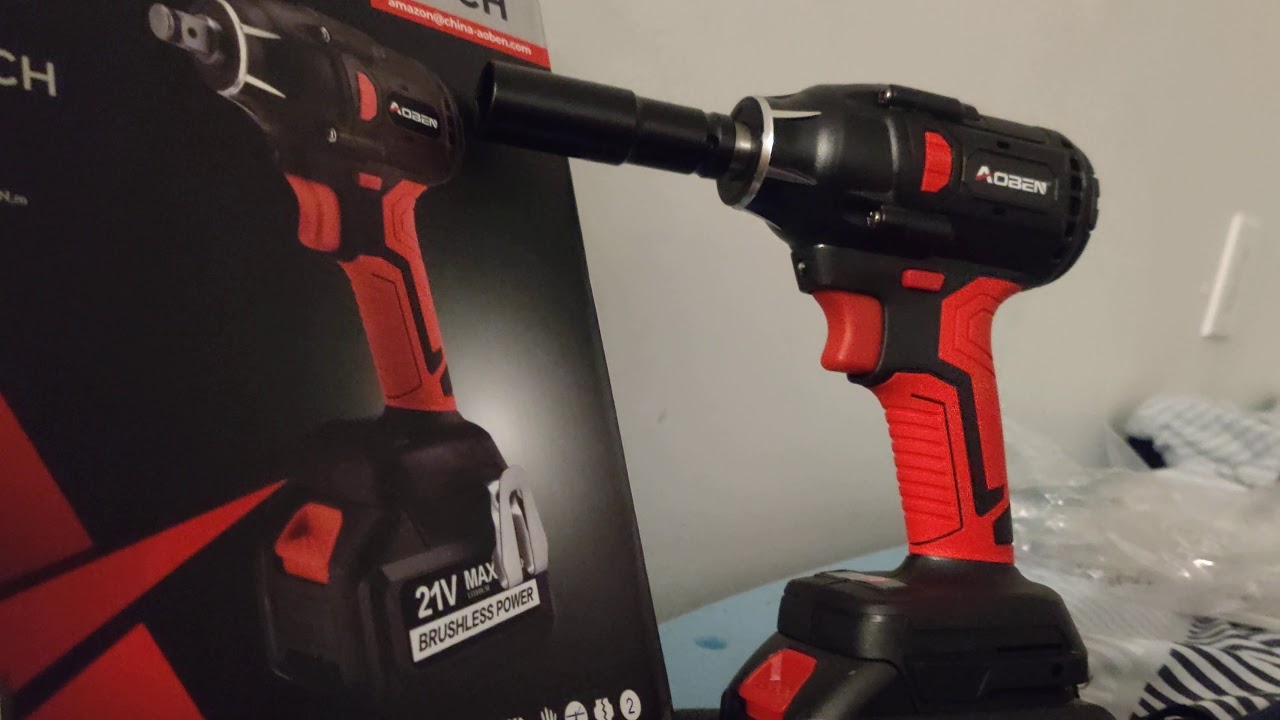 Aoben Impact Wrench AB 7335 21v 4.0ah Battery best Impact wrench under