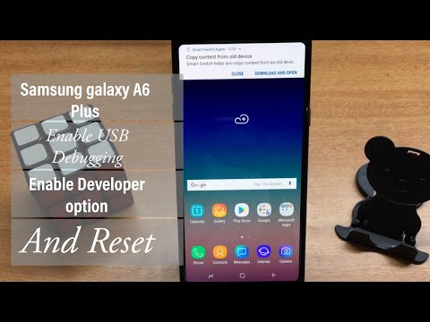 Samsung galaxy A6 Plus(SM-A605G)Enable Developer Option,Enable USB Debugging and Reset|GSMAN ASHIQUE