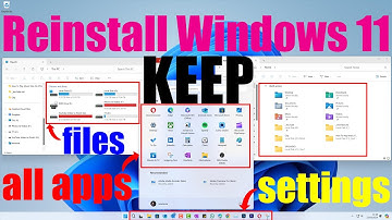 How To Reinstall Windows 11 Without Losing Data