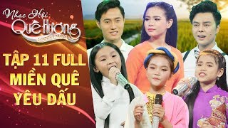 Nhạc hội quê hương | tập 11 full: Võ Minh Lâm, Nghi Đình, Quỳnh Như da diết hát về Miền quê yêu dấu