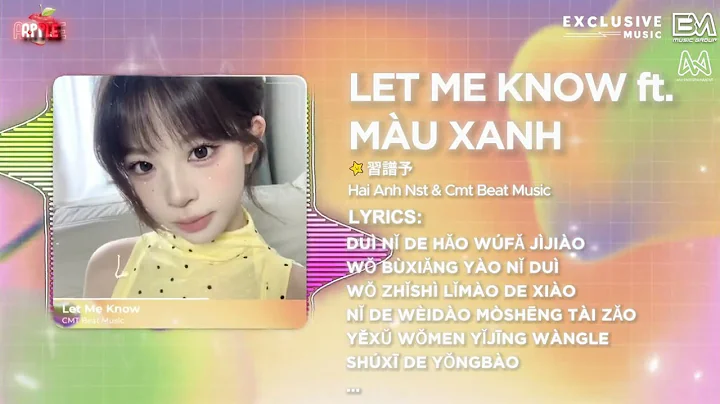 Mashup 3in1 - Let Me Know x Màu Xanh x Nơi Đâu Cũng Thấy Em (Bản Hot TikTok) - Thazh x Đông Remix